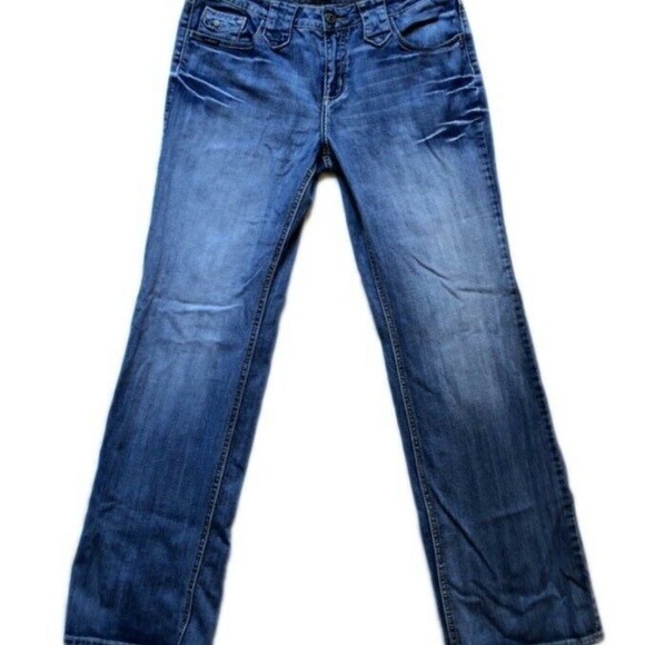 Cowgirl Up Denim - Womens Cowgirl Up Pocket Embroidered Jeans Size 12